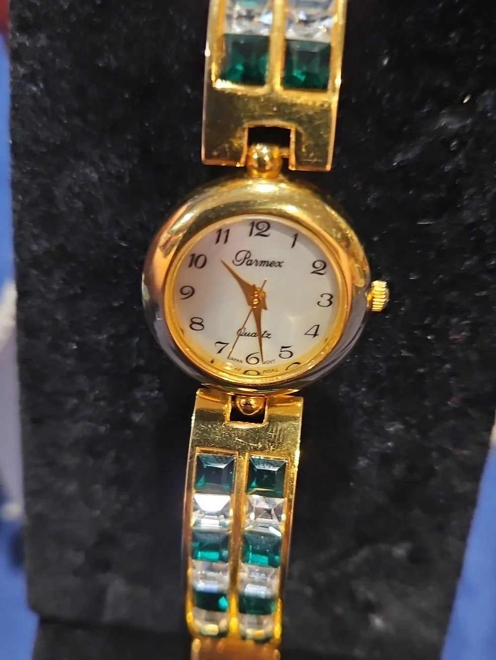 Parmex Gold-Tone Women’s Bracelet Watch